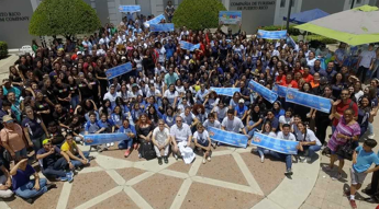 Large crowd during National Chemistry Week